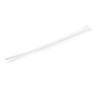 Colliers de Serrage 10 cm Blancs - Largeur 2 mm - Diam. faisceau 22 mm - Résistance 8 kg - Fermeture glissière autobloquante - Pointe incurvée - 94V-2/UL - 1000 pcs (CBMZT4NK)