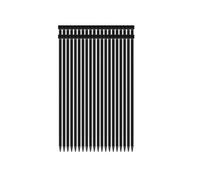 Colliers de serrage 2,8 x 150 mm - 40 Pièces - Nylon Noir