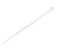 Colliers de Serrage 25 cm Blancs - Largeur 4 mm - Diam. faisceau 68 mm - Résista