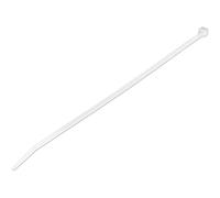 StarTech.com 10"(25cm) Cable Ties, 1/8"(4mm) wide, 2-5/8"(68mm) Bundle Diameter, 50lb(22kg) Tensile Strength, Nylon Self Locking Zip Ties w/ Curved Tip, 94V-2/UL Listed, 100 Pack, White - Nylon...