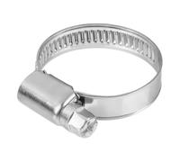 Colliers de serrage 40-60 mm, 25 pièces, Inox W2, 9 mm large, 7 mm d'épaisseur, colliers à vis sans fin inoxydables, réglables - colliers à vis pour tuyau, tube, sanitaire, ventilation
