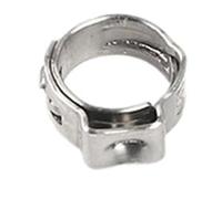Colliers De Serrage 50 Pièces, 5.3-42mm, En Acier Inoxydable 304 | Jeu de colliers de serrage à une oreille, for l'étanchéité des tuyaux d'eau/air(6.3-7.5mm)