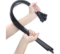 Colliers de serrage 65 cm ultra-résistants, Nylon cable ties (Noir, 650x8mm - 100pce)