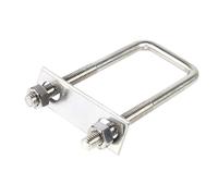 Colliers de serrage à angle droit en acier inoxydable 304, longueur 35-160 mm, M6/M8, 2 pièces(6x30x95mm)