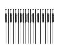 Colliers de serrage à neige pour pneus | 20 attaches antidérapantes en nylon pour chaînes de neige réutilisables - pour voyages d'hiver sur route glacée et montagne pour camions