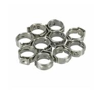 Colliers de serrage à oreille unique, 2000 pièces, 7,8 9,5 mm, anneaux en acier inoxydable, réglables continu