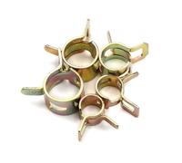 Colliers de serrage à ressort galvanisés, 75 pièces, 6 mm, 7 mm, 8 mm, 9 mm, 10 mm
