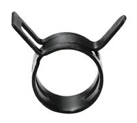 Colliers de serrage à ressort noirs M34-46 mm, 10 pièces, fixations for tubes d'air et carburant, clips à ressort for automobile(42mm)