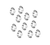 colliers de serrage a sertir 2 oreilles type oetiker de 07-09 sachet de (45) -