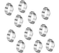 colliers de serrage a sertir 2 oreilles type oetiker de 11-13 sachet de (45) -