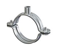 Colliers de serrage à visser en acier galvanisé, différentes tailles (collier de serrage en deux parties, 75-80 mm/1 pièce)