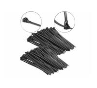 Colliers de serrage - AGT - 250 x 7,6 mm - Réutilisables - Résistants aux UV - 200 pièces