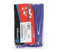Colliers de serrage Artein NYLON TYPE RILSAN 4,5x200 mm BLEU