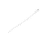 Colliers de Serrage avec Trous de vis - 100 pcs - Attache câble - 17.2 cm - blanc - Conformité TAA (pack de 100)