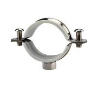 Colliers de serrage, colliers, 1 pièces matériel fixation collier rond écrou cerceau raccord tuyau support suspension vis d'expansion fer galvanisé(63mm)