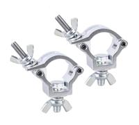 Colliers de serrage de scène en aluminium résistant à la corrosion haute capacité 32/35 mm Montage du tube avec un seul loquet Colliers de serrage universels pour équipement de scène