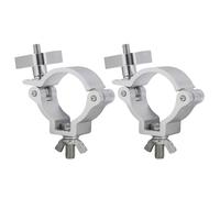 Colliers de serrage de scène en aluminium résistant à la corrosion haute capacité 32/35 mm Montage du tube avec un seul loquet Colliers de serrage universels pour équipement de scène