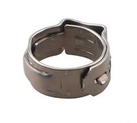 Colliers de serrage en acier inoxydable 304, anneaux de serrage en continu à une oreille pour joint uniforme à 360°, attaches de tuyau de plomberie de petit diamètre et clips de tube à paroi mince