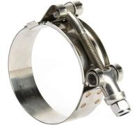 Colliers de serrage en acier inoxydable 304, colliers de serrage en T pour tubes d'échappement, 48, 51 mm