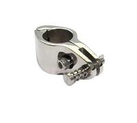 Colliers de serrage en acier inoxydable 316 for bateau, à charnière, mâchoires coulissantes de 22 mm, 25 mm, 30 mm, 32 mm, avec option de vis à goupille(Pin type,25mm)