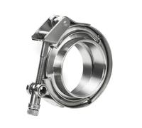 Colliers de serrage en acier inoxydable Kit de serrage à bande en V dégagement rapide acier inoxydable 304 avec brides 1,5 pouces(2.25inch)