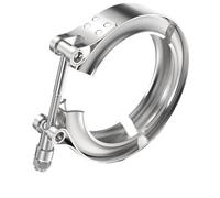 Colliers de serrage en acier inoxydable Kit de serrage à bande V en acier inoxydable 304, 1.5 pouces for système d'échappement Turbo(5inch)