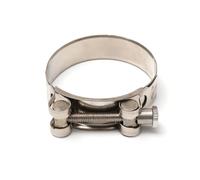 Colliers de serrage en acier inoxydable pour tuyaux d'air, d'eau et de carburant, 20 tailles, diamètres 48 et 51 mm