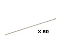 Colliers de serrage en inox - 360 x 4.8 mm - par 50
