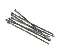 COLLIERS DE SERRAGE EN NYLON - 4.8 x 190mm - NOIR (100pcs)