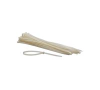 Colliers De Serrage En Nylon - 8.8 X 500 Mm - Blanc (100 Pcs)