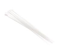 Perel Colliers de serrage en nylon - assortiment de tailles, blanc, résistant aux UV - 75 pièces