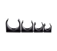 Colliers de serrage en PVC pour tuyaux d'eau, Colliers de serrage for tuyaux PVC for irrigation jardin et aquarium, diamètre intérieur 20-40 mm, lot 2 à 20 pièces(Inner Dia 20mm,5pcs)