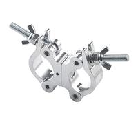Colliers de Serrage Pivotants Pour Luminaires, Pince de Serrage Pour Poteau Lumineux Dj à dégagement Rapide à Double tête, Double Pince de Tube Pivotant, 40-52mm