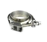 Colliers de serrage pour tuyaux, Collier de serrage d'échappement, collier 1,5-6,0 pouces en acier inoxydable 304 à dégagement rapide avec bride mâle-femelle, kit tuyau(2.75inch)