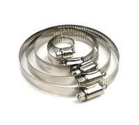 Colliers de serrage pour tuyaux de carburant, colliers de serrage réglables en acier inoxydable Collier de serrage à vis sans fin (1832 mm x 10 pièces)