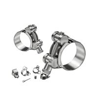 Colliers de serrage puissants en acier inoxydable, tuyaux d'échappement d'air et d'eau, étanchéité Durable, outils soudage réparation à force puissante(29-31mm)