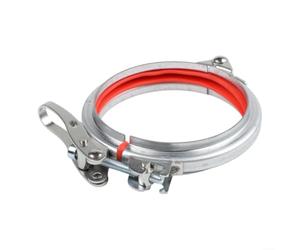 Colliers de serrage rapide avec doublure en caoutchouc - Acier galvanisé pour engrenage à vis sans fin pour conduite de carburant, tuyau d'eau, conduit d'air, sécheur, grille d'aération automobile