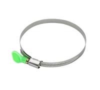 Colliers de serrage réglables en acier inoxydable 304, 2 pièces, cerceau 90mm-110mm, bande à vis, Clips for tuyaux de carburant de voiture, Clip d'engrenage à vis sans fin, outils fixes