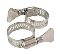 Colliers de serrage réglables en acier inoxydable, 50/10 pièces, 20 pièces de 13,19 mm, pour tuyau de carburant de voiture, collier de serrage à vis sans fin, fixation de robinet