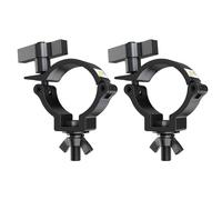 Colliers de serrage robustes en alliage Al-Mg pour éclairage de scène à verrouillage rapide 32-35 mm pour une installation sécurisée des luminaires de scène