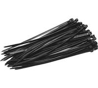 Colliers de serrage Strend Pro CT66BL, 500x4,8 mm, 50 pcs, noir, nylon, à lier