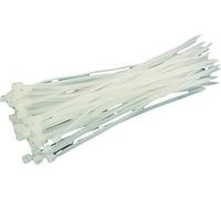 Colliers de serrage Strend Pro CT66BW, 400x4,8 mm, 50 pcs., blanc, nylon, à relier