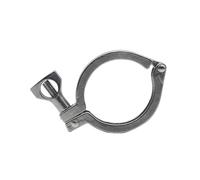 Colliers de serrage tri-ferrules en acier inoxydable sanitaire SS304 K130 mm/145 mm/155 mm/168 mm/183 mm Clover, raccord rapide à monter soi-même(K183mm)