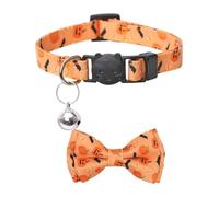 Colliers d'Halloween pour chien - Collier réglable pour animal domestique avec collier pour Belle, vêtements pour chat et chien pour célébrer le style | Accessoires d'Halloween pour animaux de