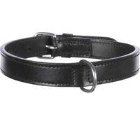 Colliers en cuir "cuir de traction" couleur : noir 47-54 cm de long, 25mm de large