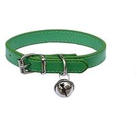 Colliers en cuir pour chats, chiots chiens, réglable 20,3 - 26,7 cm
