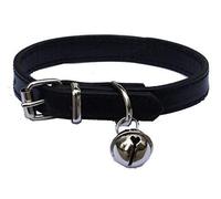 Colliers en cuir pour chats, chiots chiens, réglable 20,3 - 26,7 cm