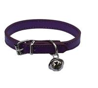 Colliers en cuir pour chats, chiots chiens, réglable 20,3 - 26,7 cm