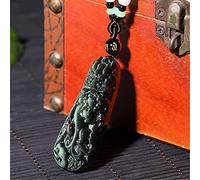 Colliers Feng Shui Healing Crystal Necklace Lucky Pixiu Charm Necklace Natural Rainbow Eye Obsidian Gold Obsidian Pendentif Collier Amulet Attract Prosperity Love Luck Money,Rainbow Eye ( Color : Rain