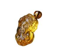 Colliers Feng Shui Healing Crystal Necklace Lucky Pixiu with Ancient Coins Charm Blance Necklace Natural Yellow Quartz Wealth Amulet Attract Prosperity Love Luck Money,Red Rope a ( Color : Red rope a